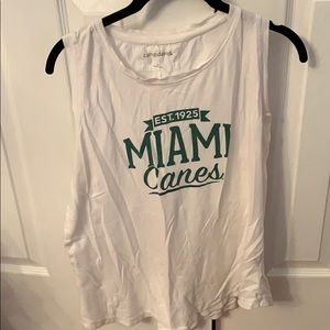 University of Miami Muscle Tee